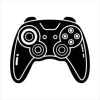 A man in a suit with a virtual hat on his head silhouette. vector