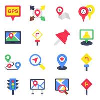 Pack of Maps and location vector