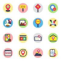 Pack of Location and Navigation vector