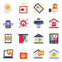 Pack of Iot vector