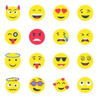 Set of faces vector