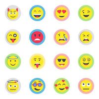 Pack of angry Expression vector