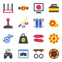 Set of Sports Instruments vector