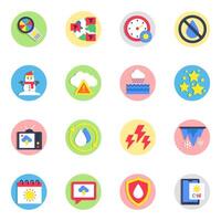 Set of Weather Prediction vector