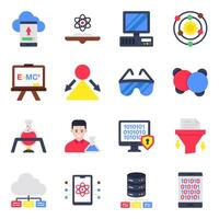 Set of Science vector