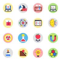 Set of Data Science vector
