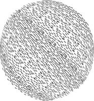 Radial, radiating lines, stripes abstract element vector
