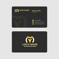Minimalist Business Card for Modern Branding vector