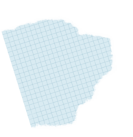 Piece of Paper Grid Note png