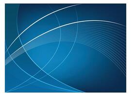 Abstract blue curve background vector