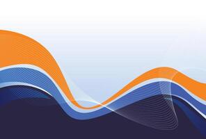 Wave Abstract background banner vector