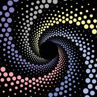Abstract swirl background vector