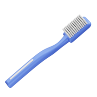 3D Tooth Brush Icon Illustration Rendering png