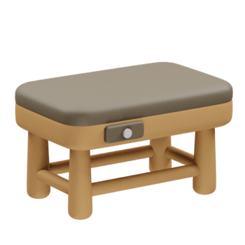 mesa ícone 3d render ilustração png