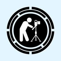 simple photo graph icon symbol design vector