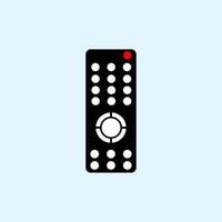 simple tv remote icon symbol design vector