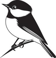 Bird Shape Illustration for Coloring vector