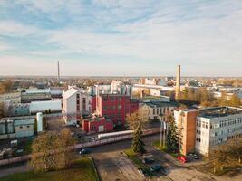 Gubernija - Historical Unique Brewery factory buildings complex. Manor brewery. Gubernija HUB. Lithuanian beer and kvass produce photo