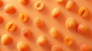 Top view summer fruits background, healthy food photo, delicious photo
