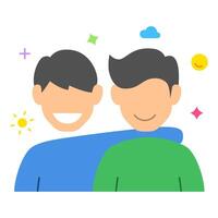 Support system from friend vector