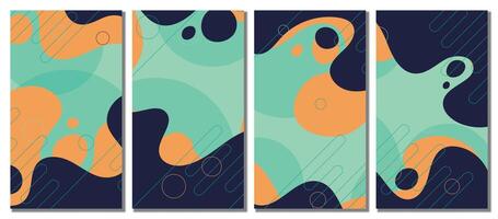 Abstract modern template background. vector