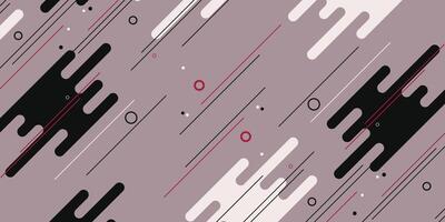 Rounded shape abstract background. vector