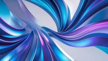 Dynamic Abstract Background with Rich Blue Neon Gradient and Swirling Shapes for Modern Design.Dynamic Abstract Background with Rich Blue Neon Gradient and Swirling Shapes for Modern Design. photo