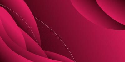 Modern and elegant pink abstract wave background for banner, cover, flyer, brochure, poster design, business presentation and website. Eps10 vector