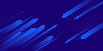 Abstract futuristic background blue background overlapping layers on bright space for design. Arrow speed background concept. Eps10 vector
