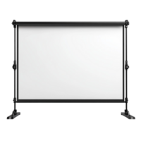 Portable Projection Screen with Stand png