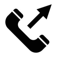 OutboundGlyph Icon Design For Personal nad Commercial Use vector