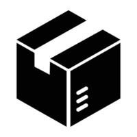Delivery Box Icon Design For Personal nad Commercial Use vector