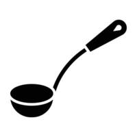 Ladle Icon Design For Personal nad Commercial Use vector