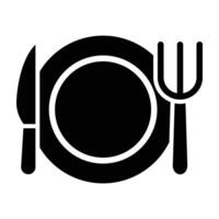 Dinner Icon Design For Personal nad Commercial Use vector