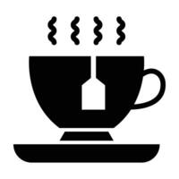 Tea Mug Icon Design for personal and commercial use vector