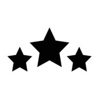 Stars Icon Design For Personal nad Commercial Use vector