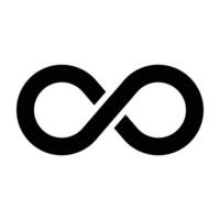 Infinity Icon Design For Personal nad Commercial Use vector