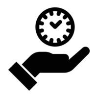 Save Time Icon Design For Personal nad Commercial Use vector