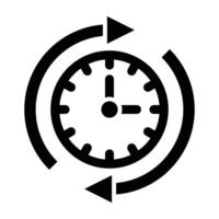 Clockwise Icon Design For Personal nad Commercial Use vector