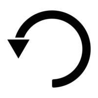 Rotate Icon Design For Personal nad Commercial Use vector