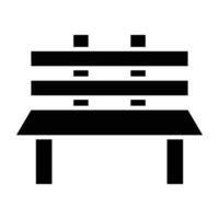Bench Icon Design For Personal nad Commercial Use vector