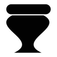 Stool Icon Design For Personal nad Commercial Use vector