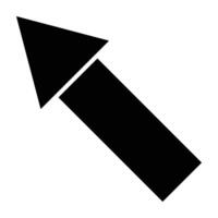 Up Left Icon Design For Personal nad Commercial Use vector