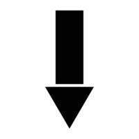 Turn Down Icon Design For Personal nad Commercial Use vector