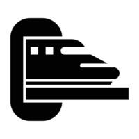 Hyperloop Icon Design For Personal nad Commercial Use vector