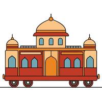 Elegant Vehicle Design in Flat Style vector