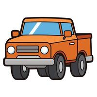 Isolated Automobile Art with Simple Background vector