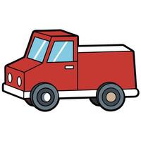Minimal Vehicle Artwork with Isolated Look vector