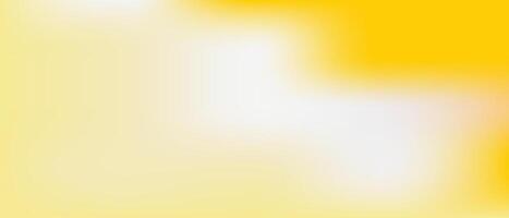 A warm and sunny gradient blur background in shades of yellow and white vector