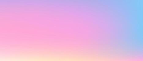 soft pink to bright blue gradient the interaction of light colors and background. vector